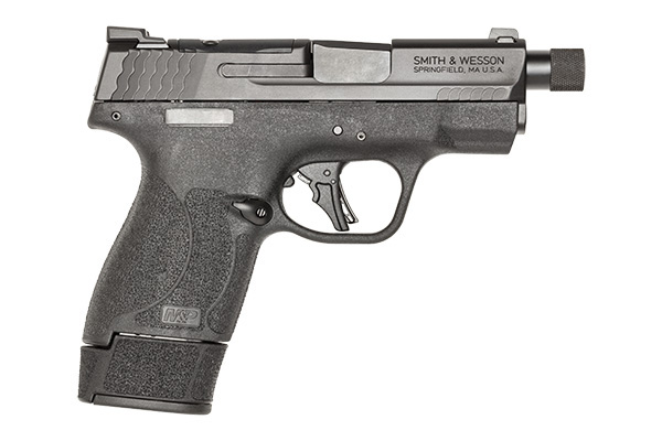 SMITH AND WESSON M&P 9 SHIELD PLUS OR NIGHT SIGHT NO THUMB SAFETY BLACK 9MM LUGER 3.7IN THREADED BARREL 10/13/15RND 14095 - Taurus Savings